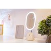 LED kosmetické zrcátko Immax FACE 3v1 stojánek s Qi nabíjením