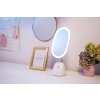 LED kosmetické zrcátko Immax FACE 3v1 stojánek s Qi nabíjením