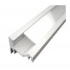 Rohový hliníkový profil bílý PROFILO C / CORNER C bílý. ALU lišta 20x16mm pro LED diodový pásek lišta elox. Jediná ALU lišta s náklonem 30°nebo 60°.
