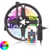 Sada 5m LED pásek RGB barevný 35W s dálkovým ovladačem + adaptér
