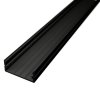 Velký široký černý hliníkový profil SF3 24x10mm