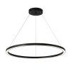Immax NEO FINO Smart závěsné svítidlo 1 kruh, 80cm, 60W, černé, Zigbee 3.0 07158-B80