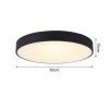Immax NEO RONDATE SLIM Smart stropní svítidlo 60x7cm 53W černé Zigbee 3.0 07202L
