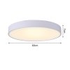 Immax NEO RONDATE SLIM Smart stropní svítidlo 60x7cm 53W bílé Zigbee 3.0 07206L