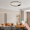 Immax NEO FINO stropní (nástěnné)svítidlo černé 80cm 55W 4285lm Tuya Zigbee 3,0 s DO
