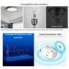 WIFI a rádiový přijímač pro stmívání LED svítidel a panelů, stmívač a spínač do KU68 na 230V TRIAK AC 240W zatížení 1,36A do aplikace a na dálkové ovládání.