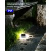 Bezdrátové SOLAR LED světlo orientační automatické noční osvětlení schody chodníky příjezdovou cestu terasu balkon jezírka bazénu vodotěsné voděodolné IP68