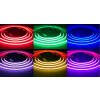 Flexibilní COB LED diodový pásek barevný RGB bez bodů na 24V, ohebný dle potřeby bez nutnosti profilu a krytu, podlepený kvalitní, skladem 840 diod na metr.