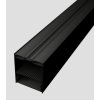 Černý mohutný profil s černým difuzorem krytem Vnitřní prostor pro kabeláž  Skrytá kabeláž uvnitř profilu – čistý a bezpečný design Profil umožňuje vedení kabeláže uvnitř konstrukce, což zajišťuje bezpečnost, jednoduchou údržbu a elegantní vzhled bez rušivých vodičů.