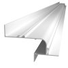 Boční nosný SDK hliníkový profil pro uchycení sádrokartonového stropu s kapsou pro LED pásek DEKO LINE obvodový pevný montážní konstrukční Profi