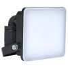 LED reflektor 10W černý IP65 – přední pohled svítidla