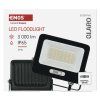 LED reflektor GLARO 30W, černý, IP65, 3000 lm, neutrální bílá