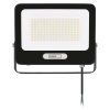 LED reflektor GLARO 100W, černý, IP65, 10000 lm, neutrální bílá