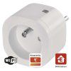 GoSmart WiFi zásuvka IP-3001F 16A / 3680W, wattmetr, časovač, TUYA EMOS bílá
