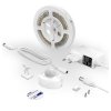 LED SADA DX CDA 1 LED pásek s čidlem pohybu a senzorem setmění pod postel, noční automatické svícení, kompletní světelná sada do zásuvky p
