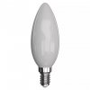 LED žárovka EMOS Filament Candle 4W E14, 2700K energetická třída A++, matná, náhrada klasické žárovky 40 W. Skladem na toplux.cz za akční cenu