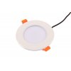 LED podhledové svítidlo 6 W, IP20 - vhodné do interiéru, integrovaný RGBW přijímač, svítivost až 540 lm, rozměry 120 × 38 mm (p/v), střídání a prolínání barev, teplota chromatičnosti 2 700 - 6 500 K