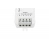 RF přijímač stmívač LED 3x4 A 12-24 V DC, maximální zatížení při 12 V 144 W; při 24 V 288 W, pro RGB ovladače dimLED, rozměry 97 x 33 x 18 mm