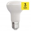 LED reflektorová žárovka EMOS Classic E27 R63 8,8W. Barva světla teplá bílá 2700K. Náhradí klasickou žárovku 60W. Hruškový tvar