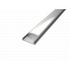 Surface-5 - ohebný nástěnný hliníkový profil 17x4mm - 2m chladící LED ALU tvarovatelná lišta pro LED pásek. Skladem na Toplux