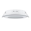 Bílé LED bodové svítidlo EMOS 2V1 13W vestavné + noční osvětlení, neutrální bílá ZD1322 LED vestavné svítidlo 13 W Funkce tříkrokového nastavé svítidla Dekorativní / noční osvětlení rámečku Krytí IP20 - pro vnitřní prostředí Rozměry: průměr 148 × 38 mm Montážní otvor 130 mm Náhrada za žárovku 100 W Svítivost 800 lm Barva světla - 4000K neutrální(denní) bílá