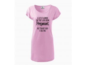 Těhotenské šaty Hodně žen říká, že miluje těhotenství, já nejsem moc fanoušek