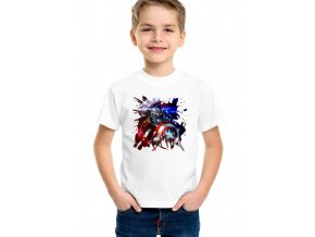 Dětské tričko Kapitán amerika