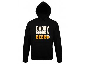 Mikina s kapuci Tatínek potřebuje pivo