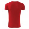 Pánské červené tričko vlastní potisk zadek