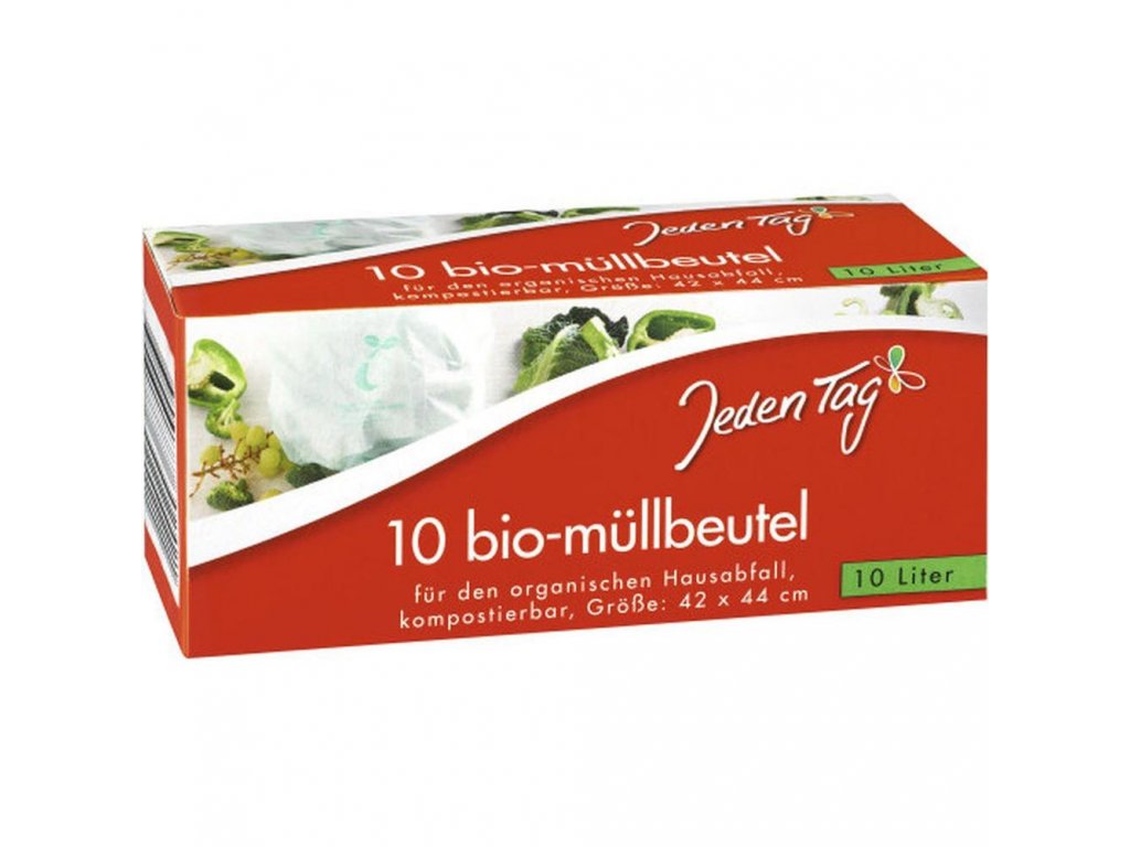 GFB2265660 5 Jeden Tag Kompostierbare Bio Muellbeutel fuer Organischen Hausabfall 10 Stueck 84039