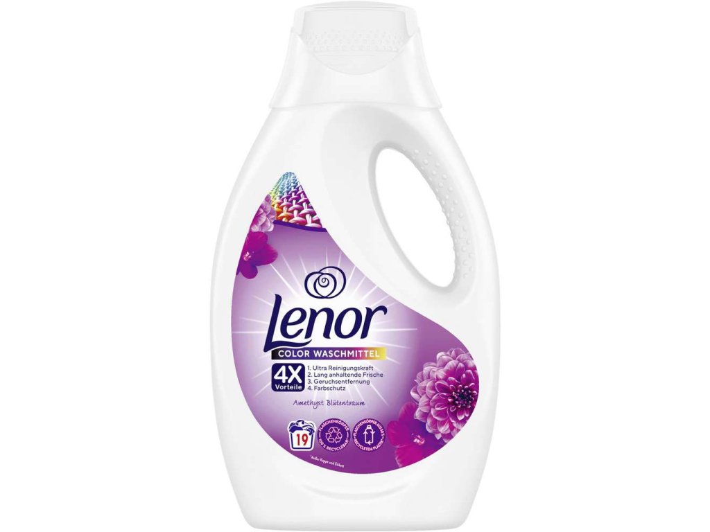 Lenor Color Gel na praní Amethyst Blütentraum 19 Pracích cyklů