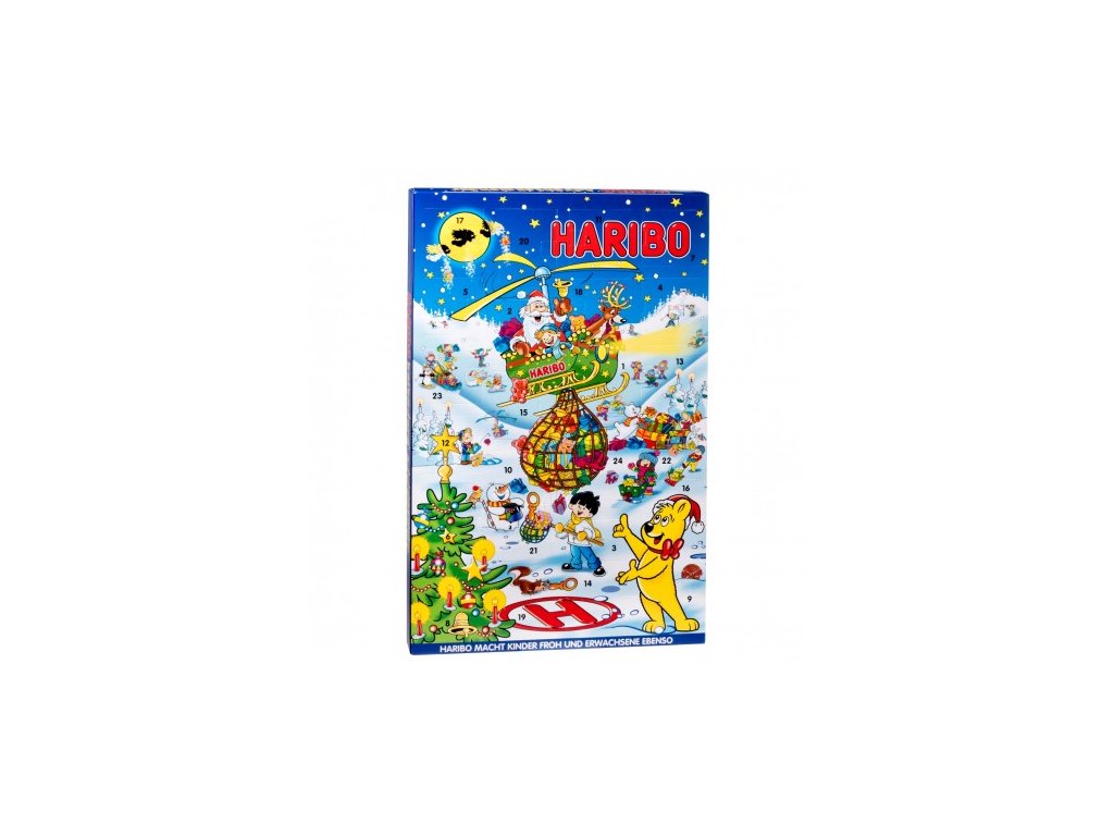 Haribo Velký Adventní kalendář 300g Originál z Německa drogerie