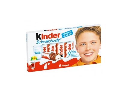 kinder schokolade 24 jednotlive balenych tycinek kinder cokolady 300g