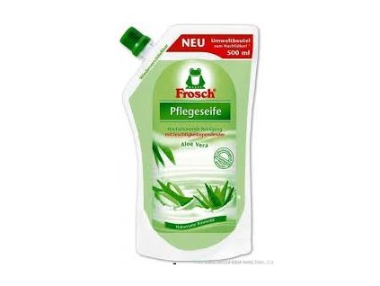 Frosch tekuté mýdlo Aloe Vera náhradní náplň 500ml - BIO