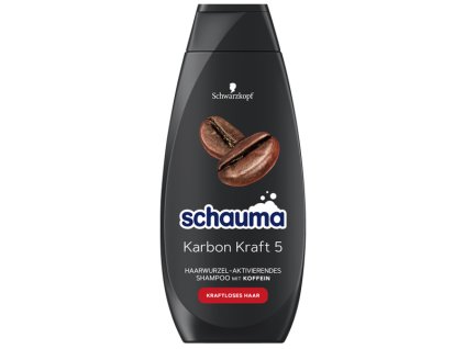 schauma shampoo karbon kraft 5 mit koffein und zedernholz duft 400ml