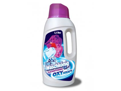 Waschkönig OXY Kraft Color Gel - Odstraňovač skvrn pro barevné prádlo 1,5l