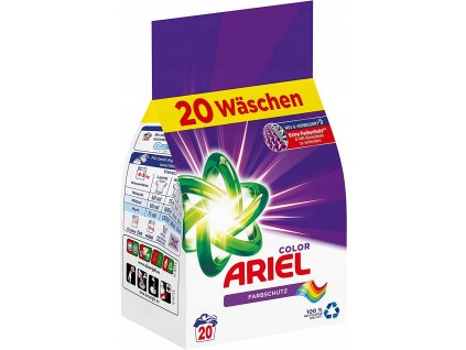 Ariel barevny prasek 20 prani 1 3 kg DE EAN GTIN 8001090421715