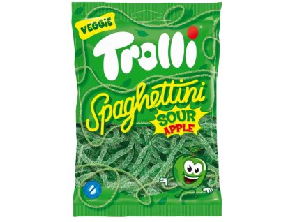Trolli Vegan Spagettini Apfel Sauer 100g - Originál z Německa