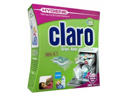 Claro Hygiene Speciální Tablety do myčky s dezinfekční schopností 30ks - BIO