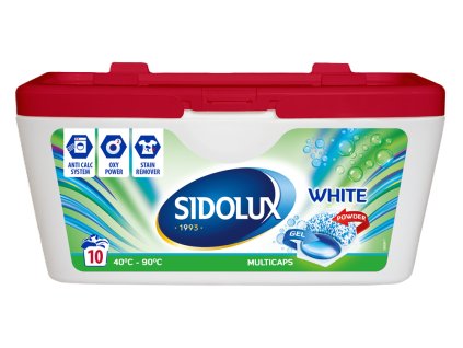 01013614 SIDOLUX MULTICAPS WHITE 10 ks