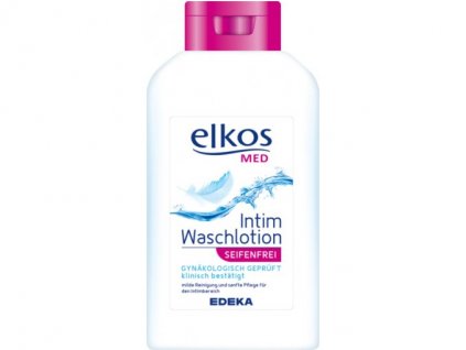 Elkos med gel pro intimní hygienu Aloe Vera 300ml