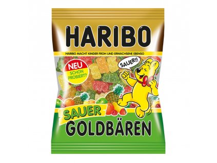 Haribo Sauer Goldbren Gummi Candy 200g main 1