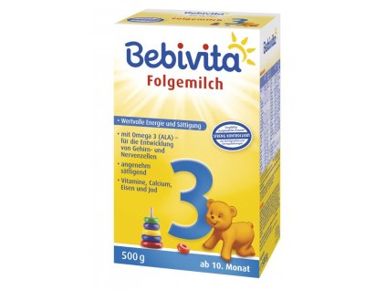 bebivita 3 pokracovaci kojenecke mleko od ukonceneho 9 mesice 2 x 250 g 2402
