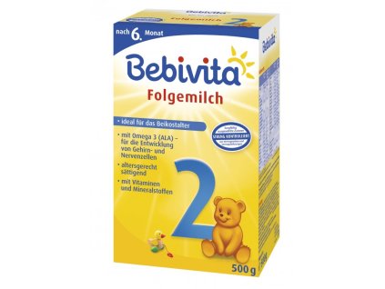 bebivita 2 pokracovaci kojenecke mleko od ukonceneho 6 mesice 2 x 250g 2401