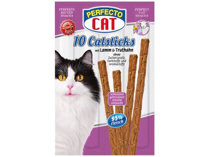 Perfecto Cat 10er Katzensticks Lamm Truthahn 50g
