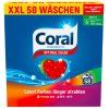 Coral Prášek na praní Optimal Color XXL 58 Pracích cyklů