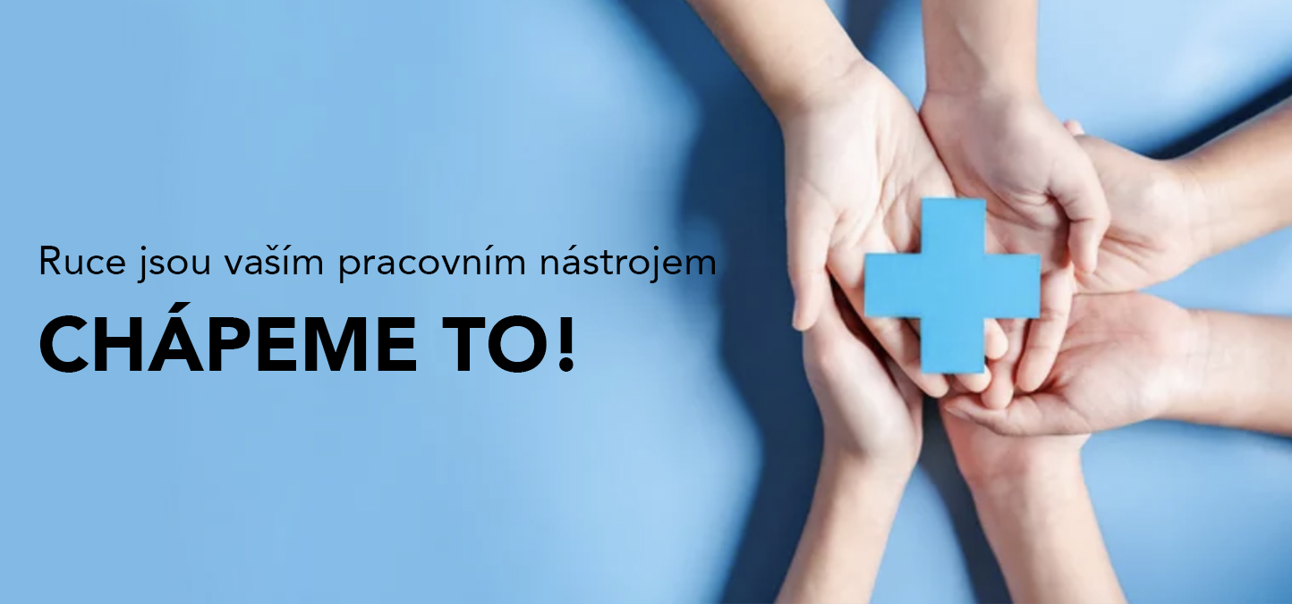 Ruce pro lékaře jsou klíčovým pracovním nástrojem