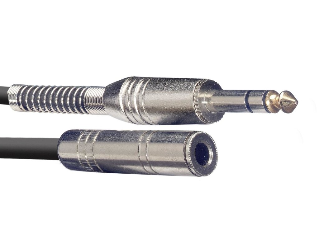 Stagg SAC3PSJS DL, kabel stereo Jack samec/stereo Jack samice, 3m