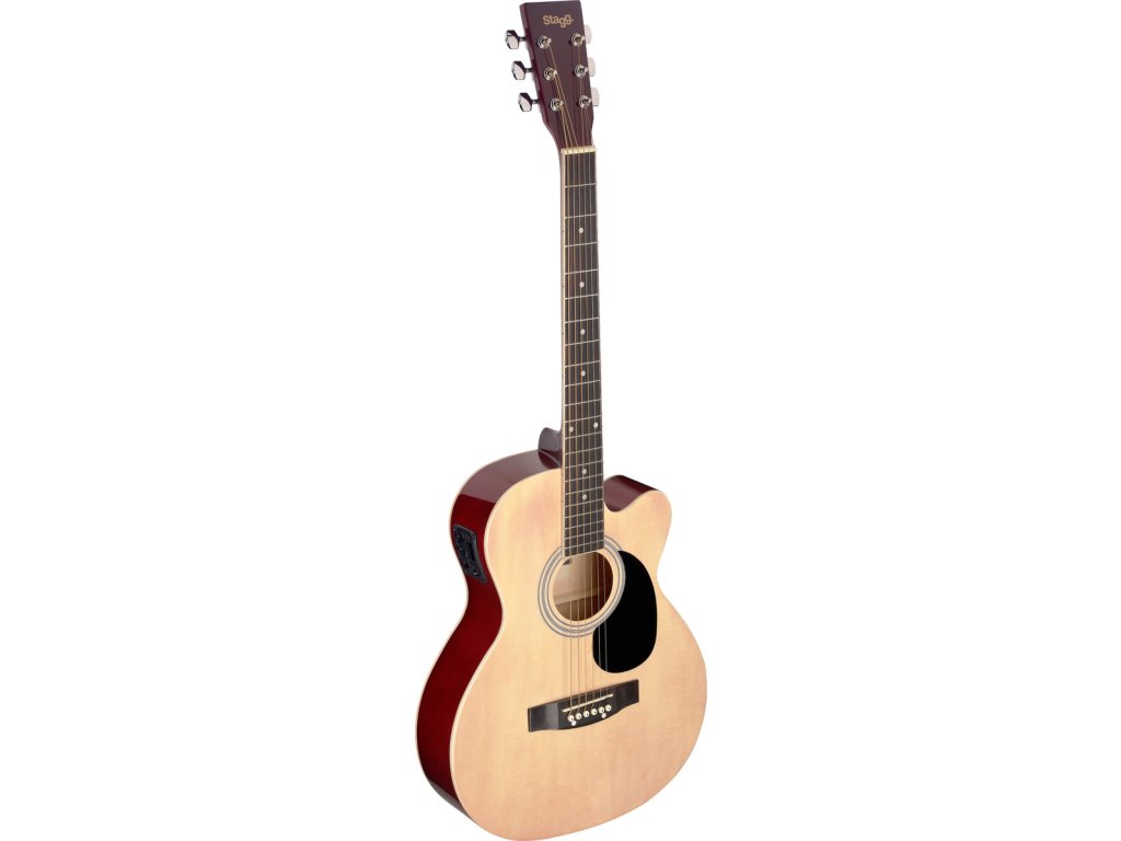Stagg SA20ACE-NAT, elektroakustická kytara typu Auditorium