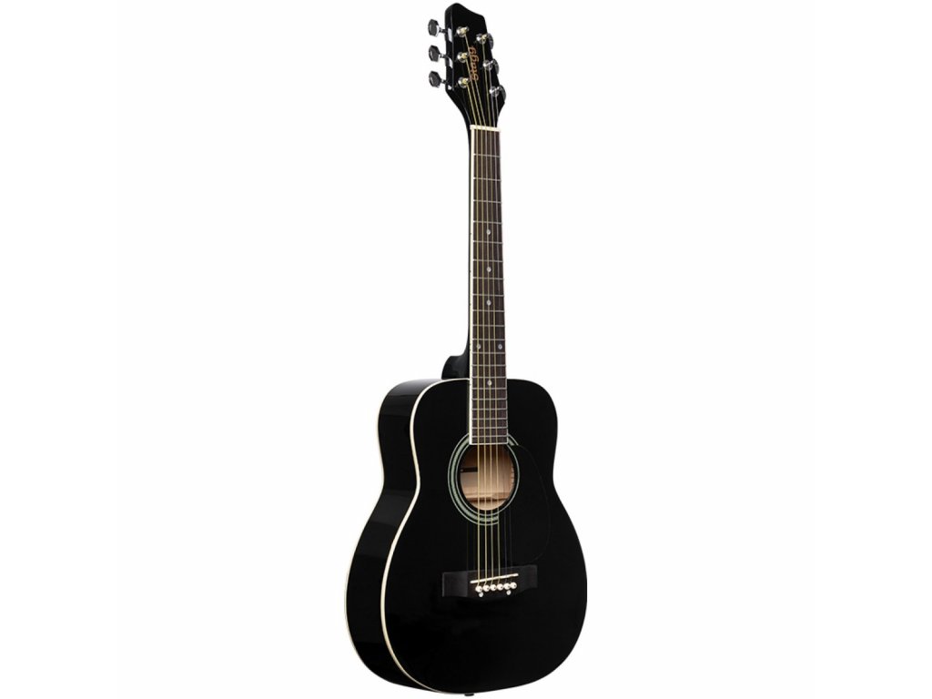 Stagg SA20D 1/2 BK, akustická kytara 1/2 typu Dreadnought